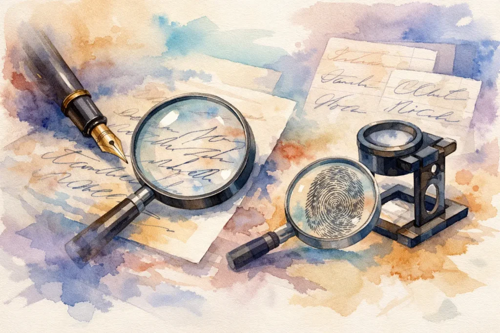 Grafoscopia ou documentoscopia: diferenças