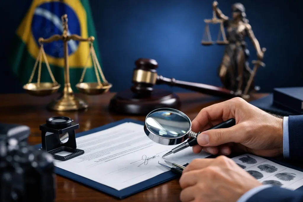 Perícia Documentoscópica na Justiça Brasileira