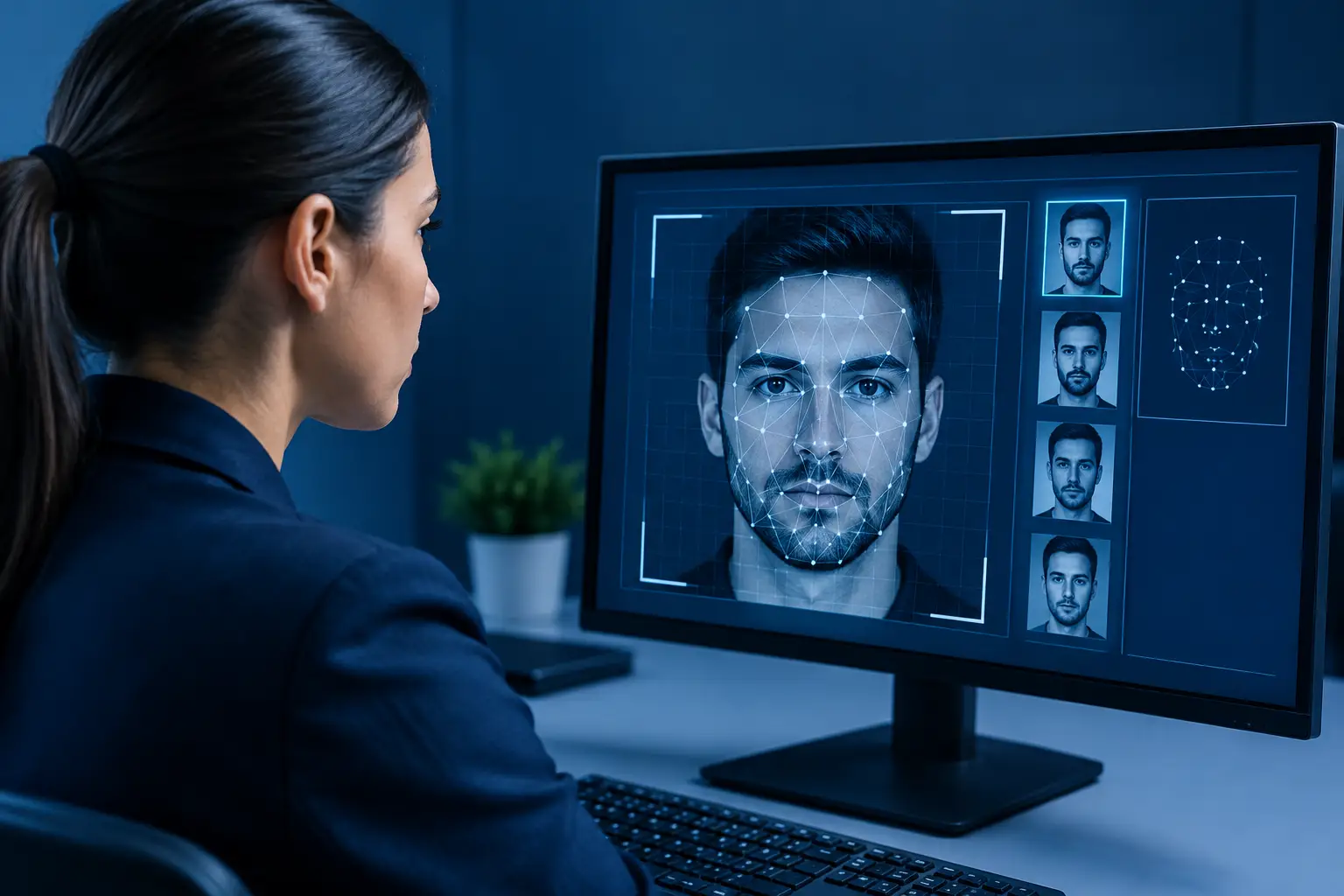 Guia de reconhecimento facial forense com rigor técnico